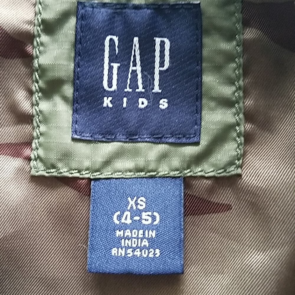 🛍5xHP🛍Gap Lined Windbreaker Jacket EUC Size 4/5 - Picture 6 of 6